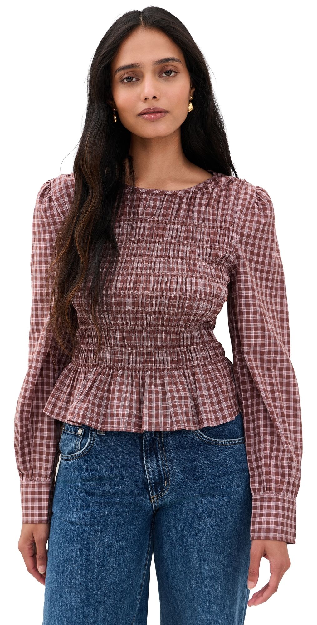 RAILS Tabi Blouse Rust Rose XL