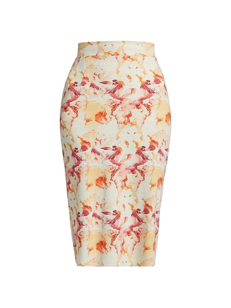 Women's Lumi Floral Pencil Skirt - Summer Wind - Size 6
