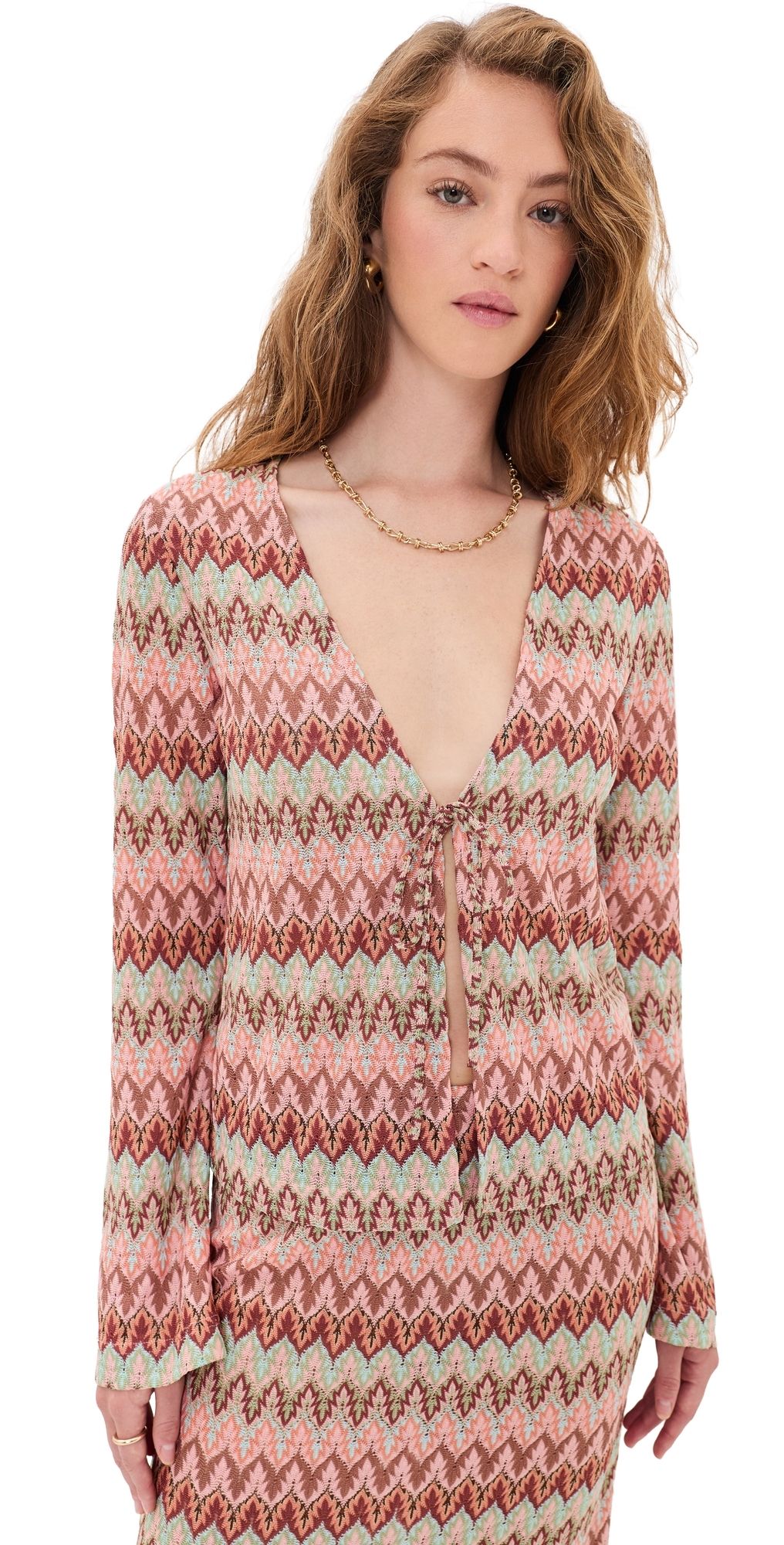Hill House Home The Delia Top Pink Multi XL