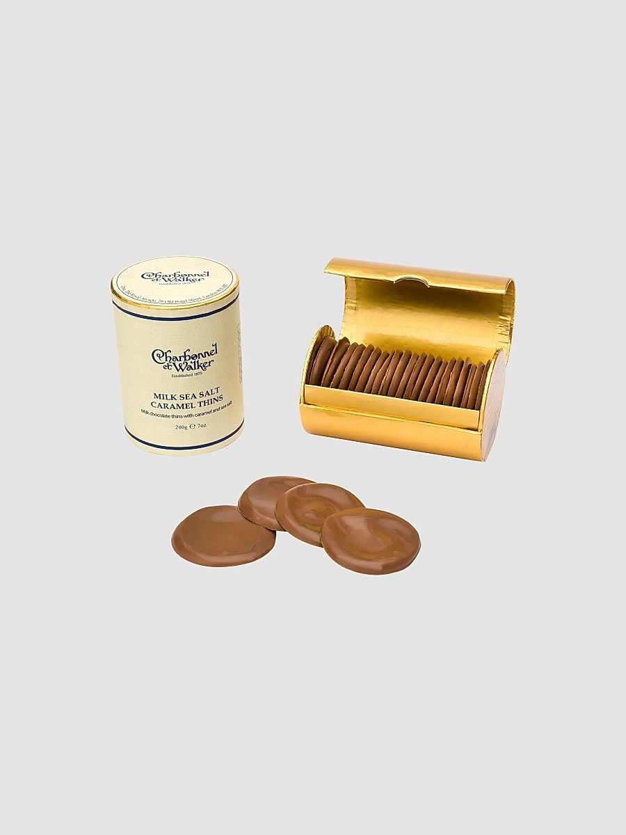 Caramel & Sea Salt Milk Chocolate Thins