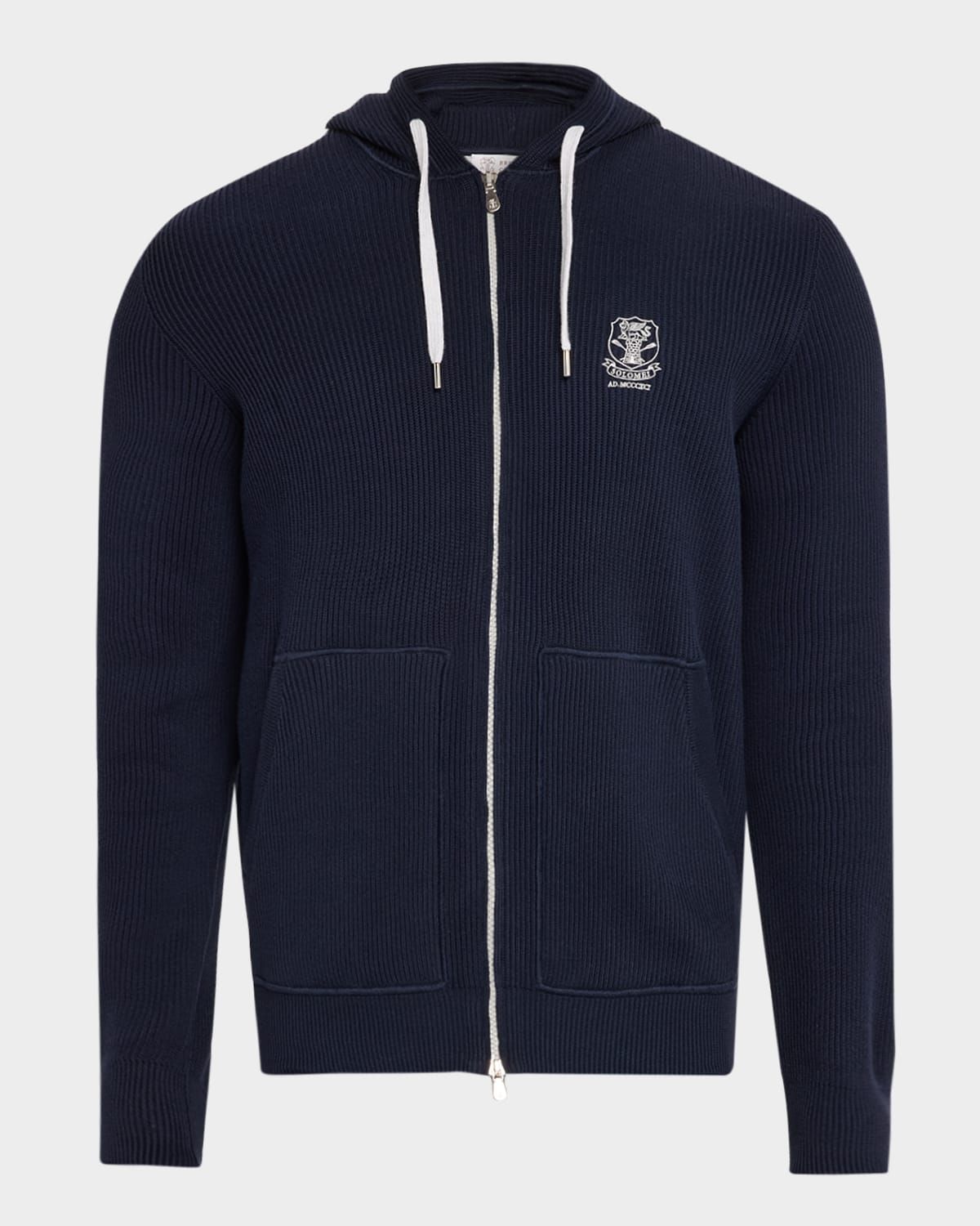 Men & apos;s Logo Cotton Hoodie