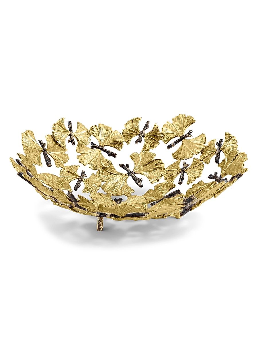 Butterfly Ginkgo Bread Basket