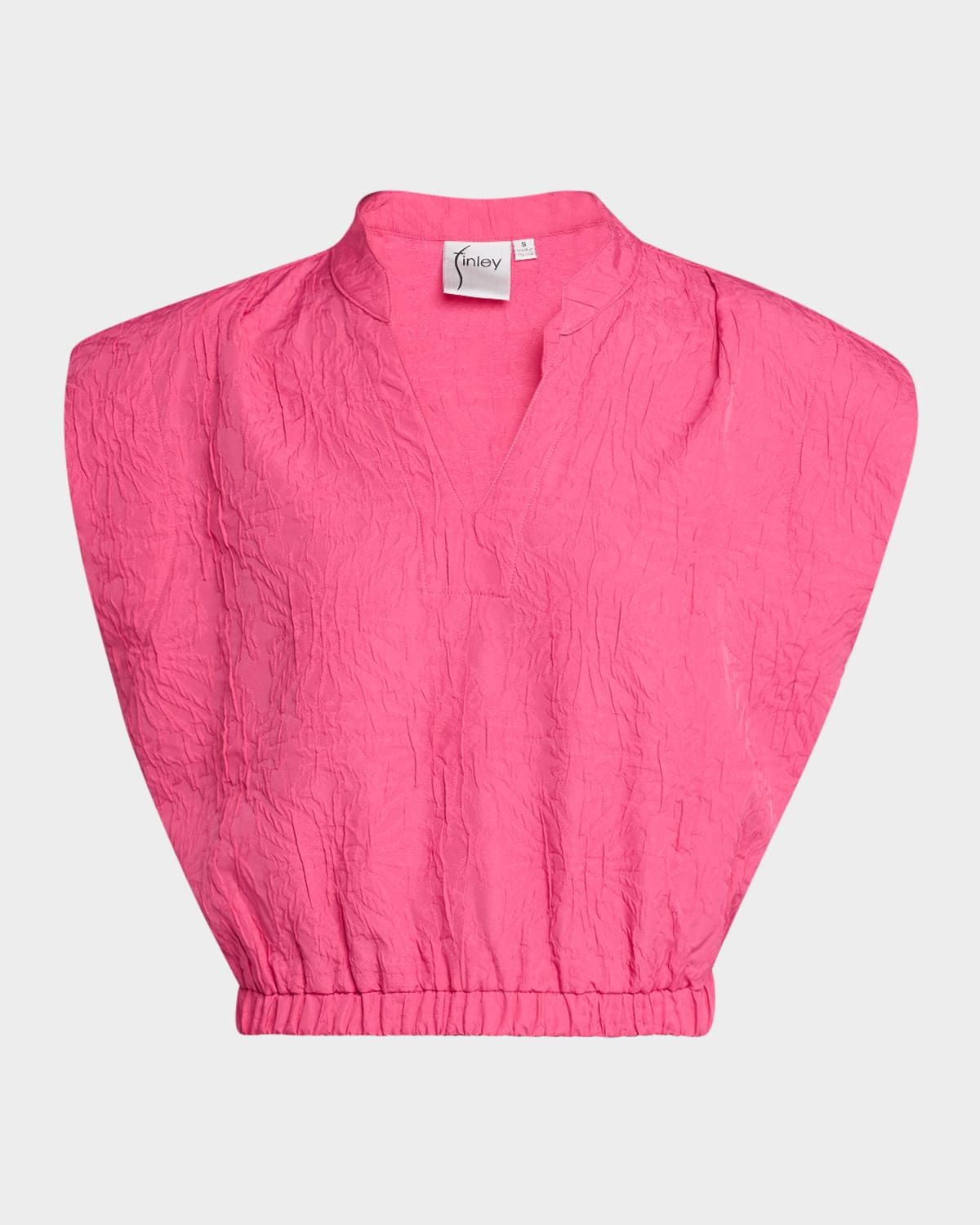 Pearl Boxy Textured Jacquard Top