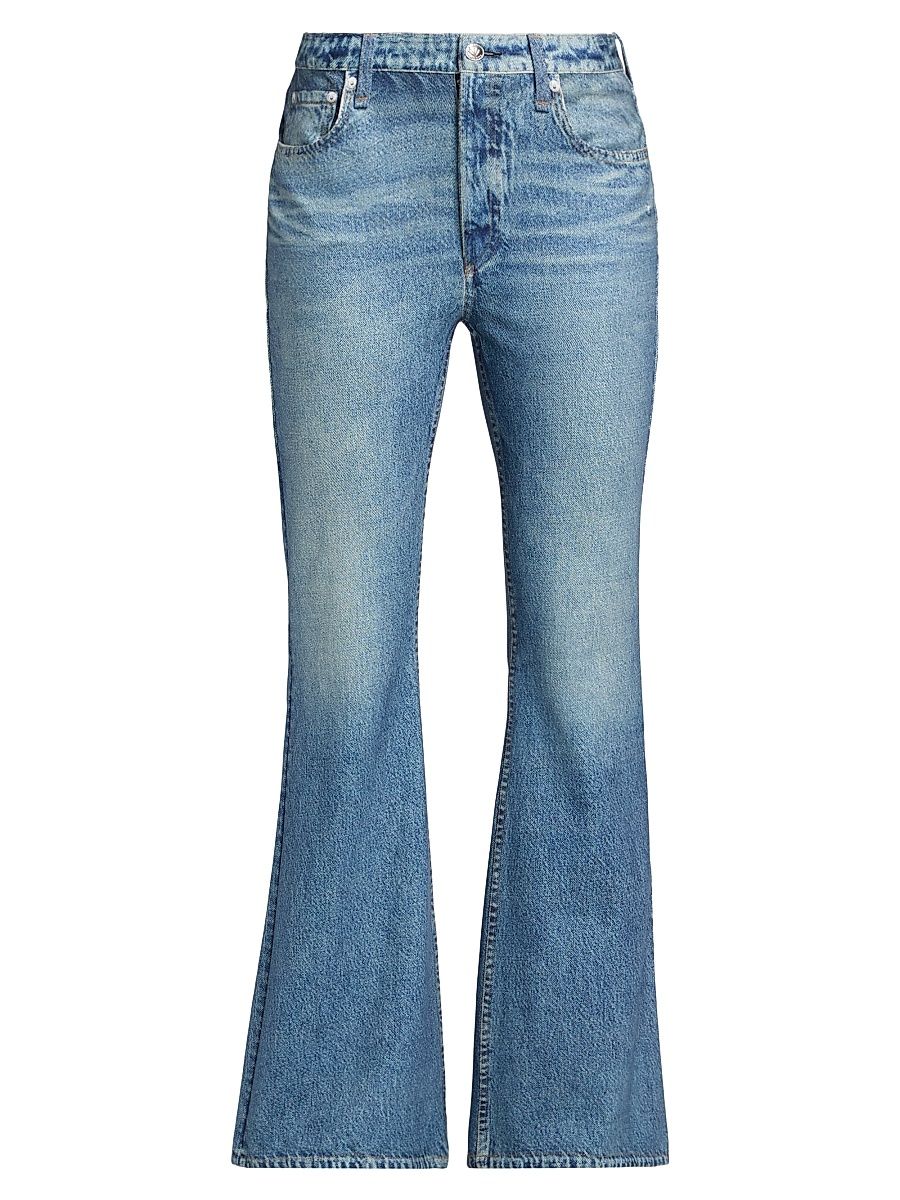 Women's Miramar Dahlia Ponte Mid-Rise Bootcut Pants - Minetta - Size 31