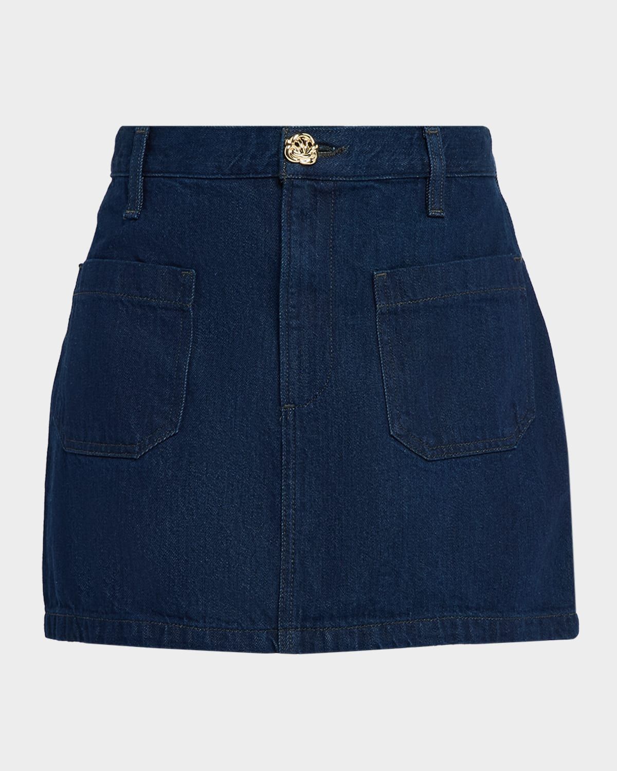 The Mimi Denim Mini Skirt