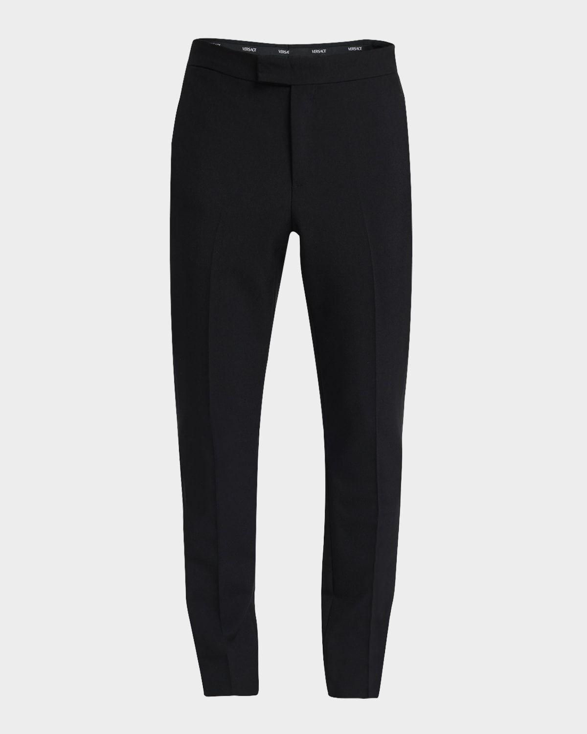Men & apos;s Wool-Mohair Tuxedo Pants