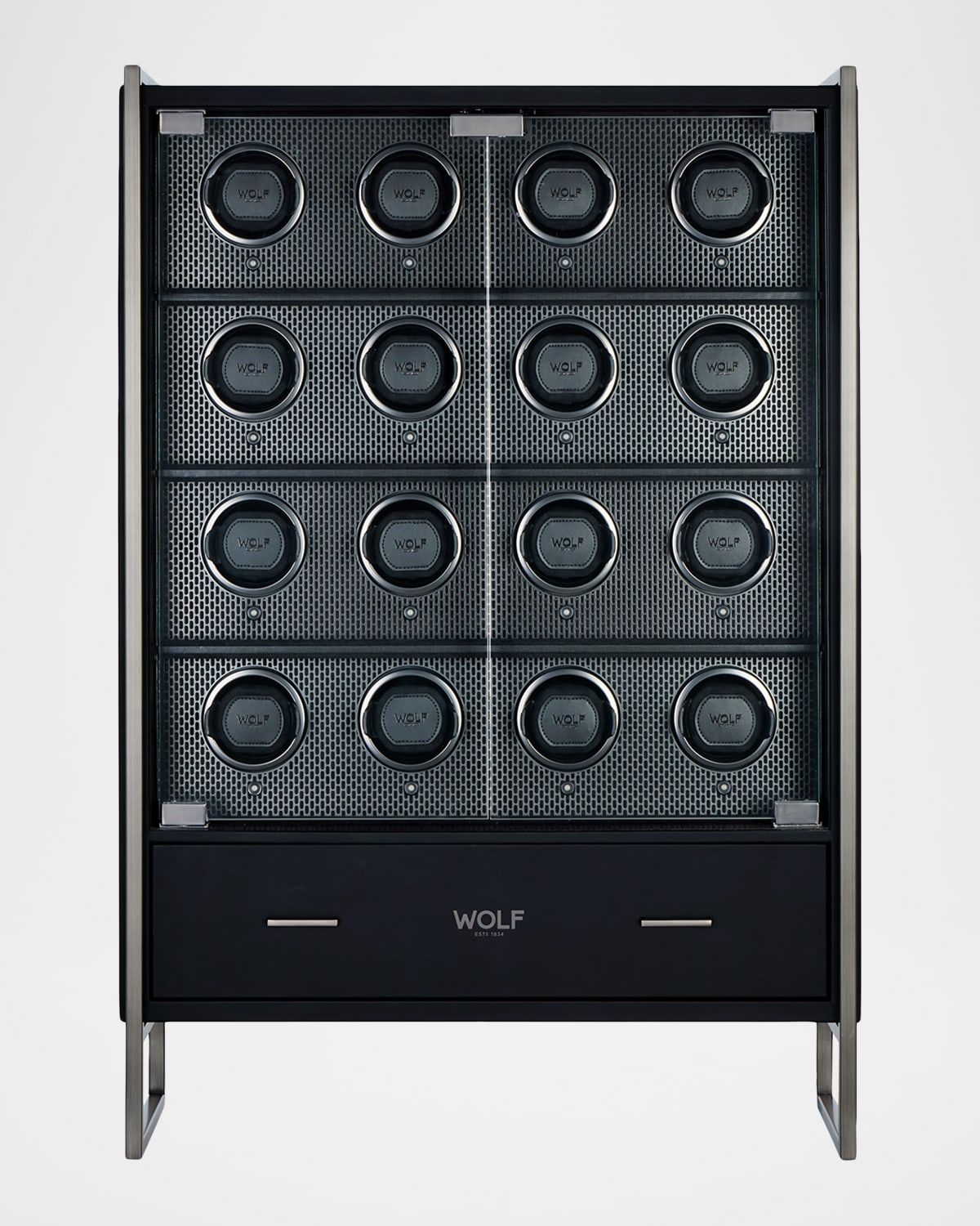 Axis 16-Piece Watch Winder Cabinet