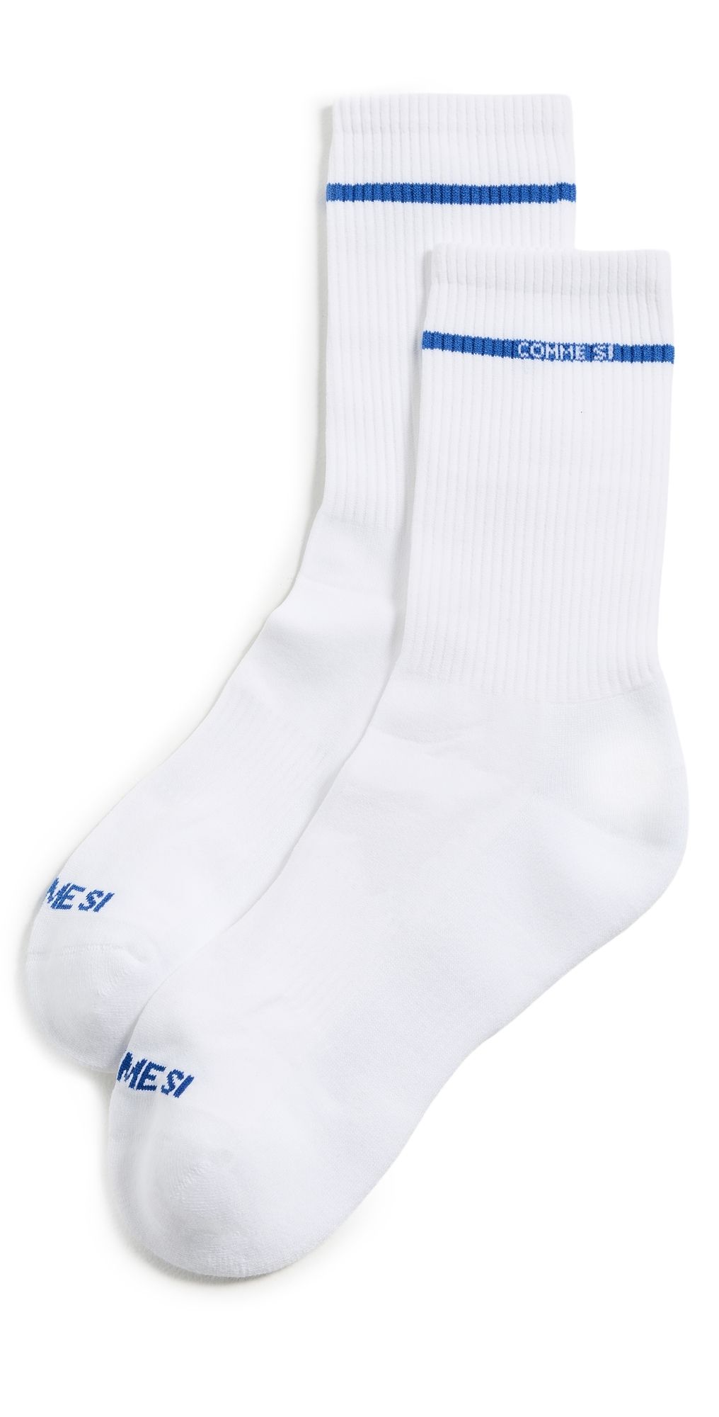 Comme Si The Tennis Sock White w/ Multi 35-38