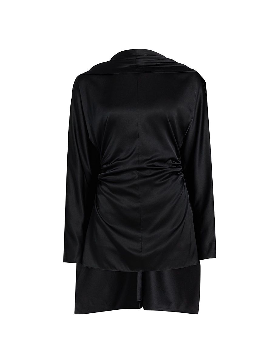 Women's Katana Silk Top - Black - Size 6