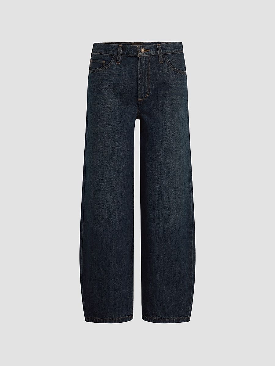 Women's The Mercer Whiskered Barrel-Leg Jeans - Belmont - Size 24