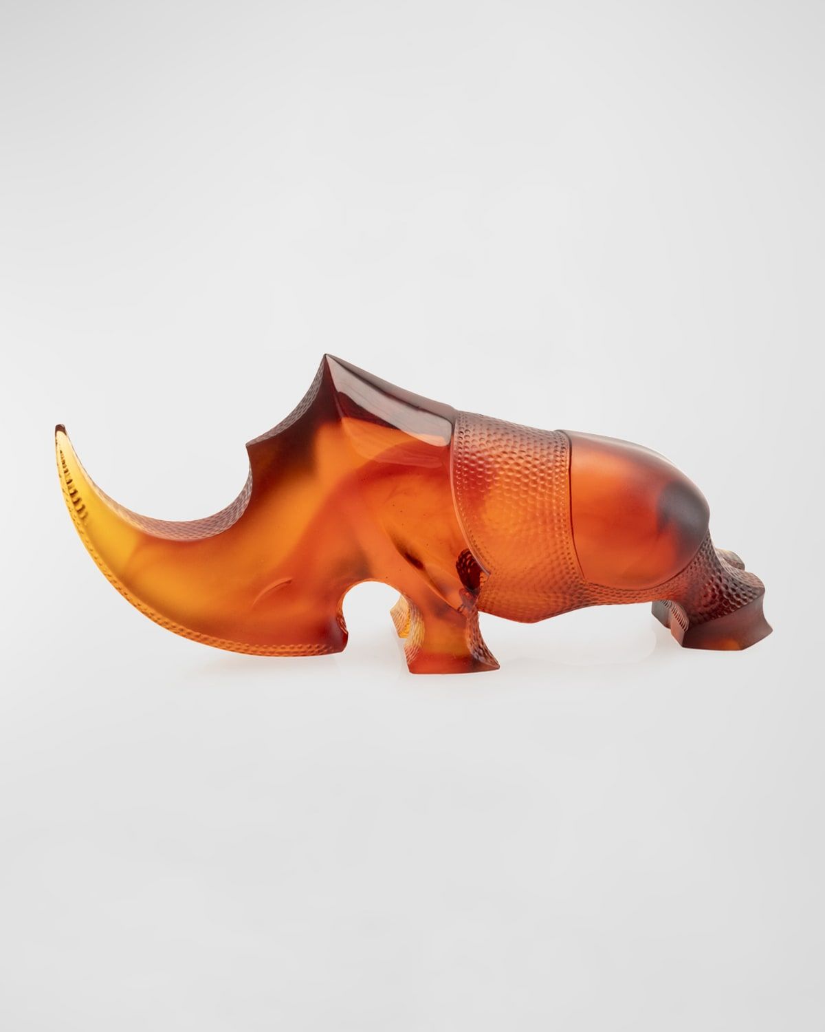 Amber Ongava Rhinoceros Decoration