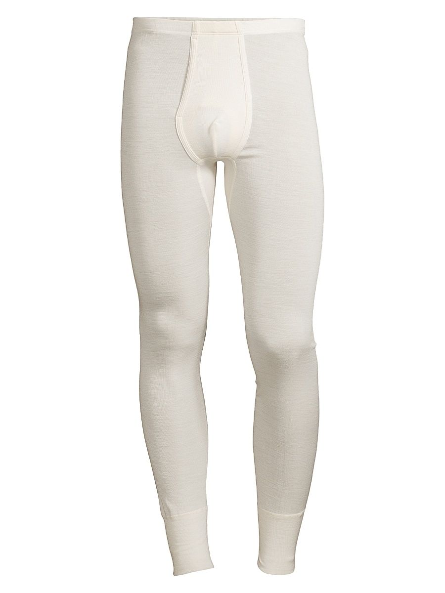 Woolen Silk Longleg - Beige - Size XL