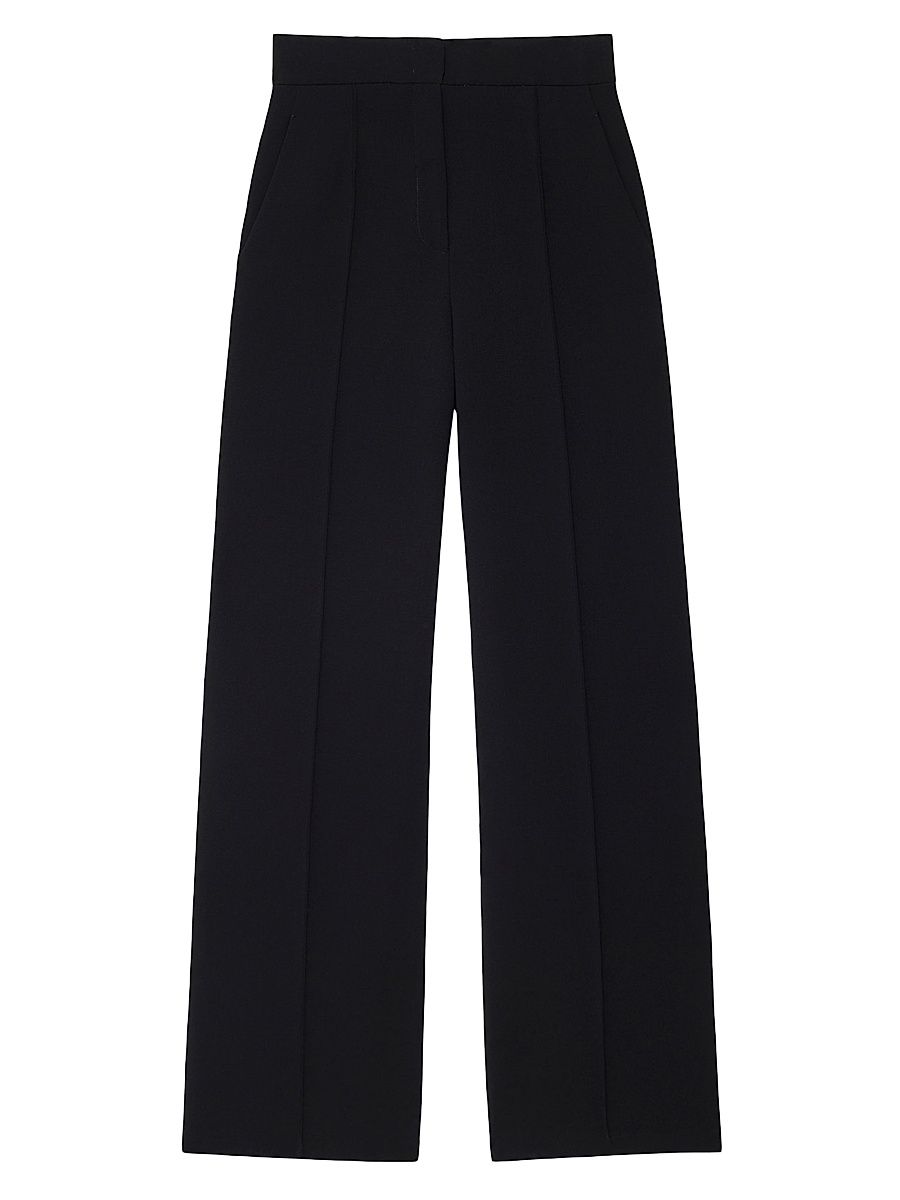 Women's Doppio Wide Leg Pants - Black - Size 18