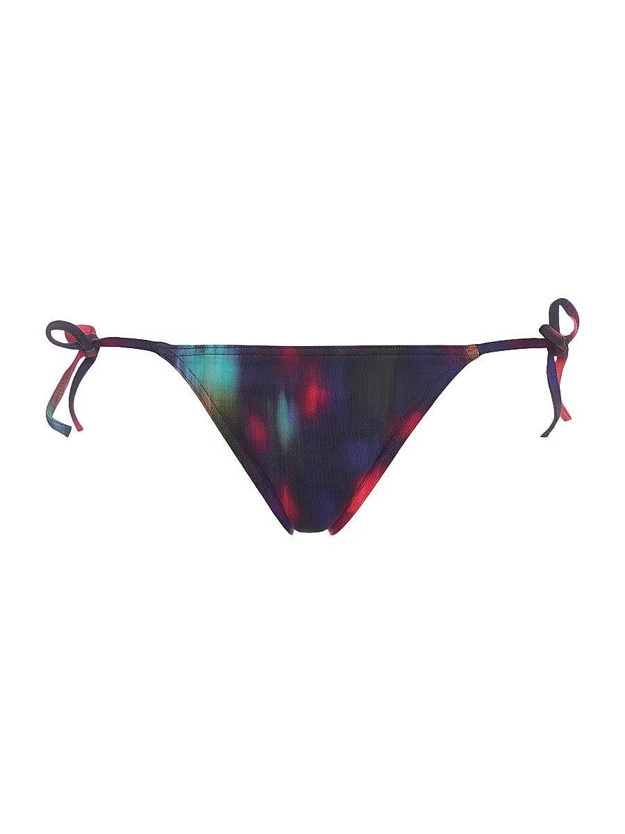 ERES Women's Étoile Abstract Side-Tie Bikini Bottom - Imprime Boreale - Size 4