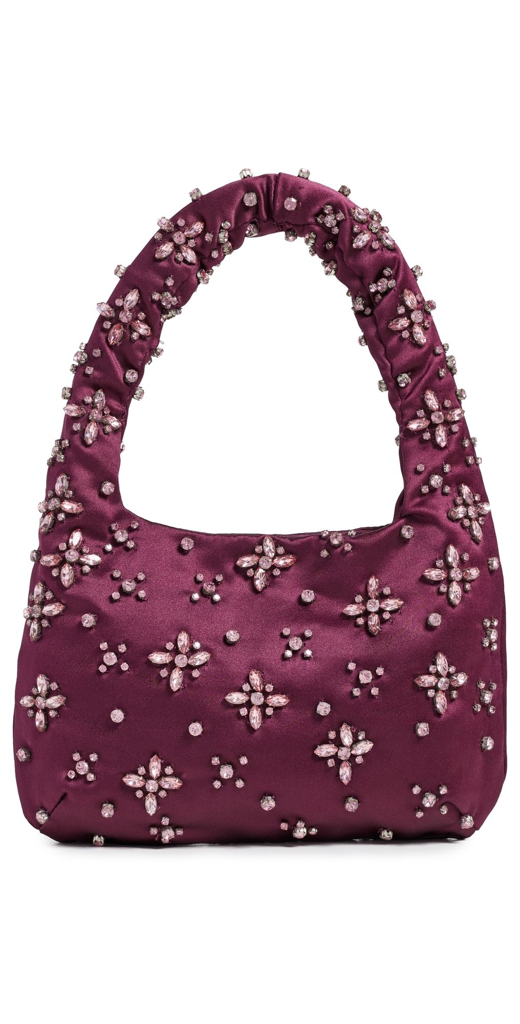 LoveShackFancy Serina Purse Faded Merlot One Size