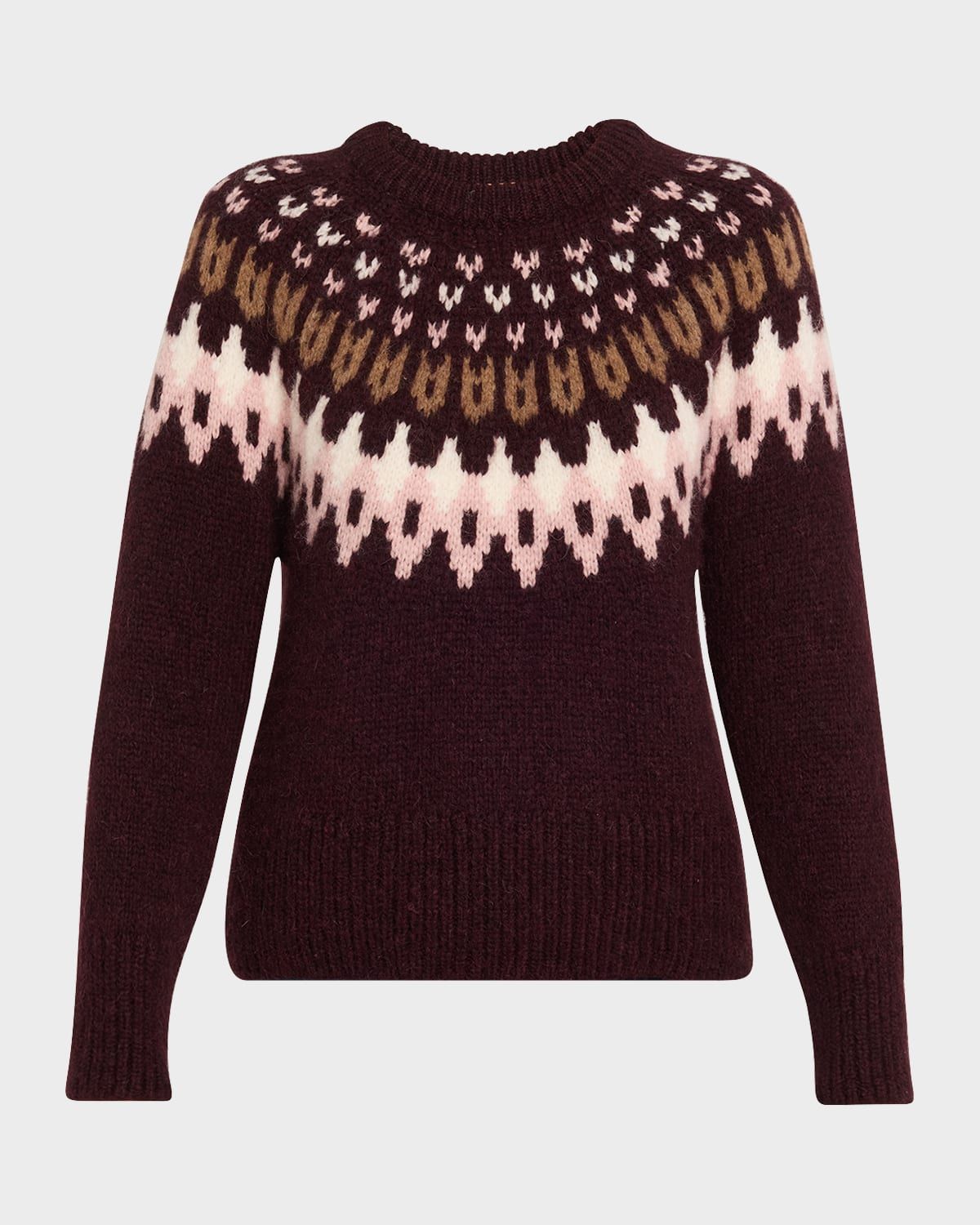 Anne Fairisle Crewneck Sweater