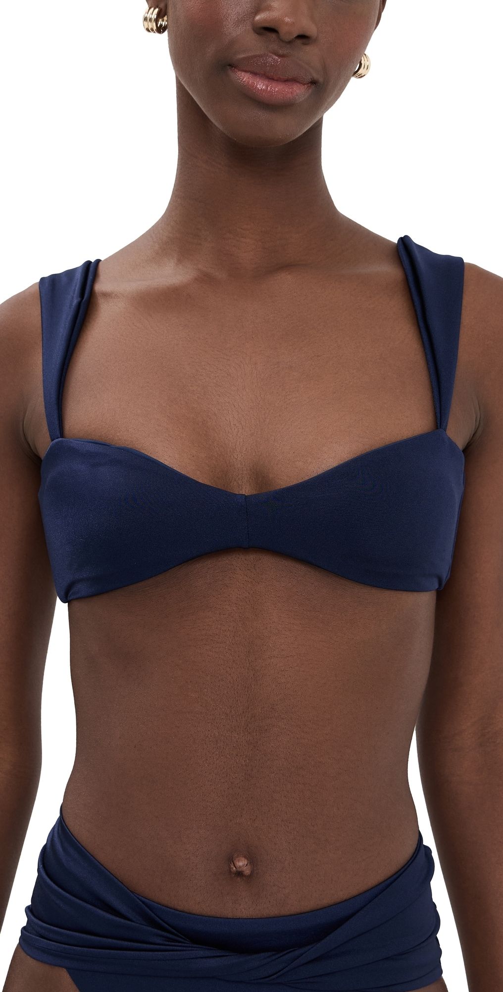 Agua Bendita Fiore Solids Malory Bikini Top Multicolor L