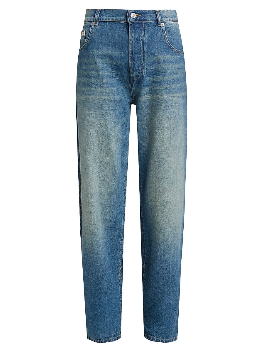 Women's Relaxed Mid-Rise Jeans - Blue - Size 14