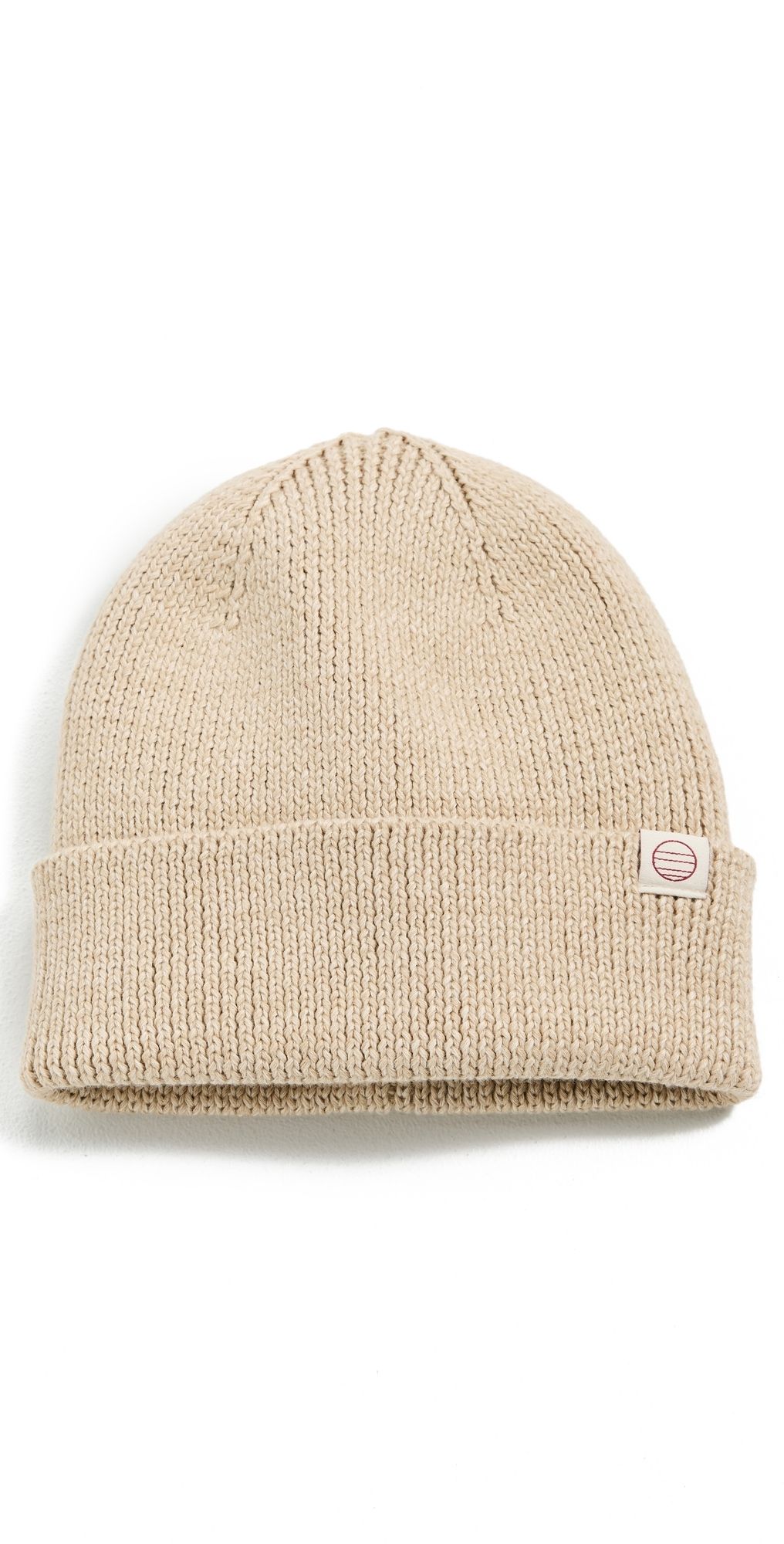 Marine Layer Cotton Beanie Oatmeal One Size