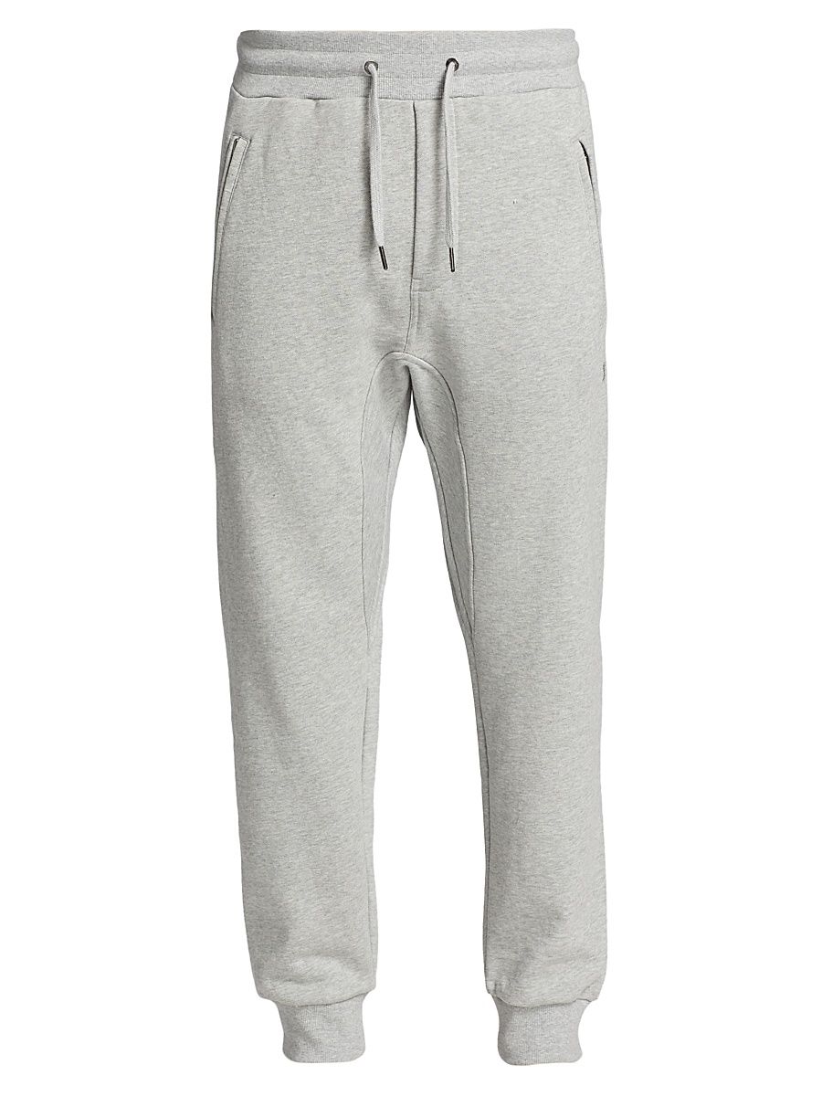 Men's Restore Trax Cotton Slim-fit Cuffed Joggers - Grey - Size XXL