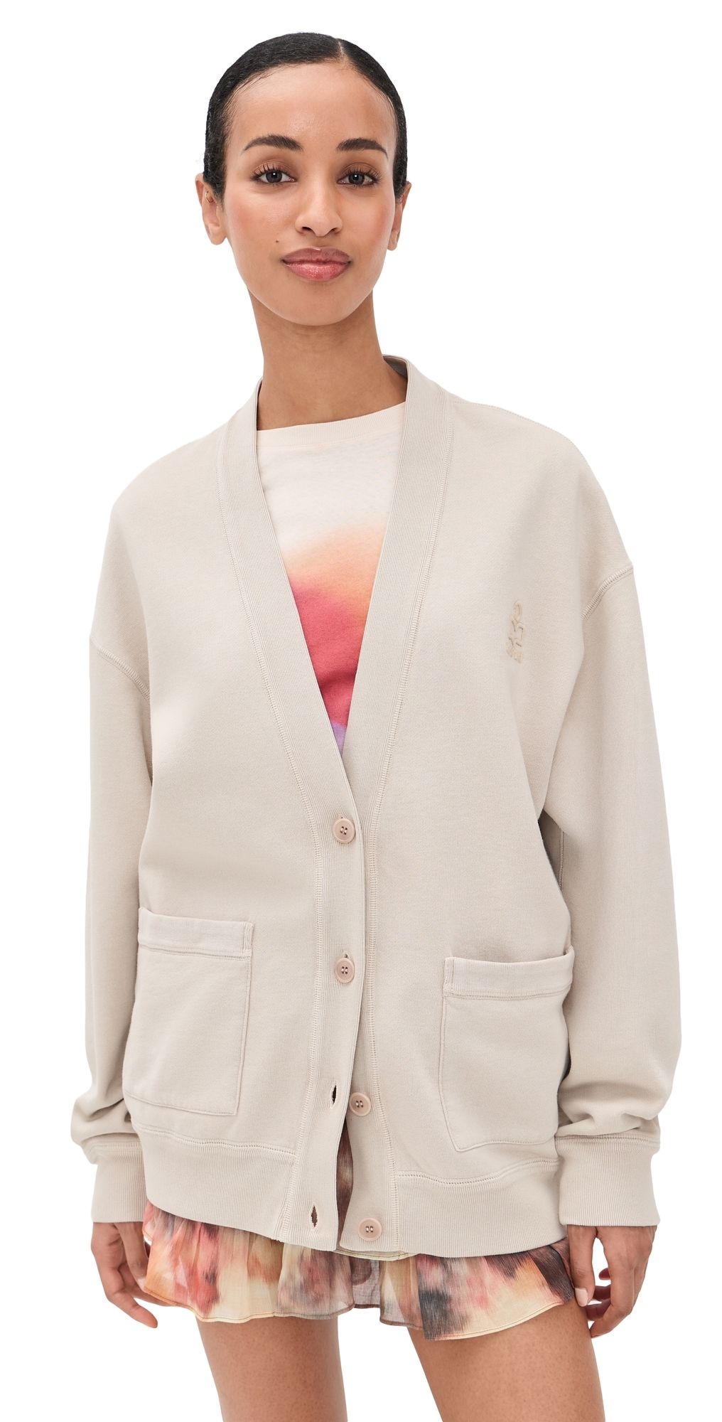 Isabel Marant Étoile Stephy Cardigan Sand 38