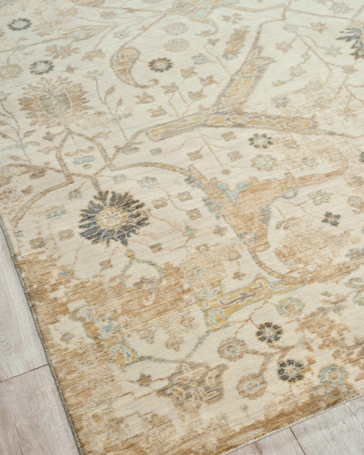 Artisan Power-Loomed Ivory Rug