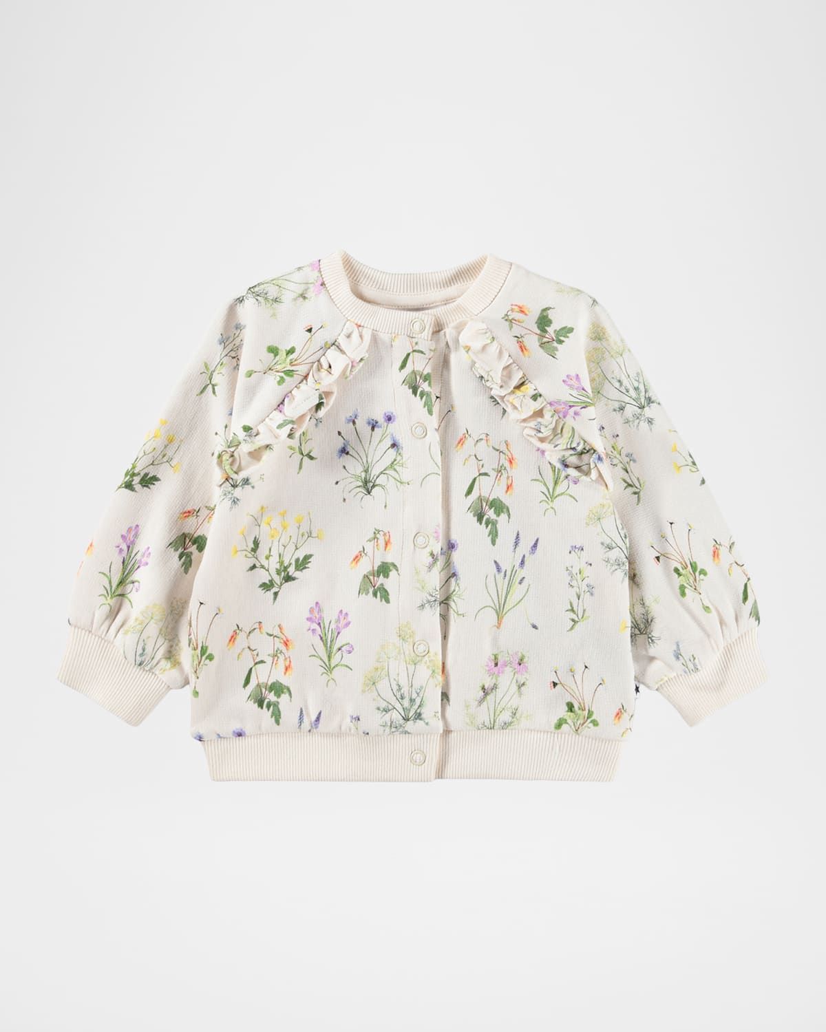 Girl & apos;s Daphne Floral-Print Knit Cardigan, Size 6M-2