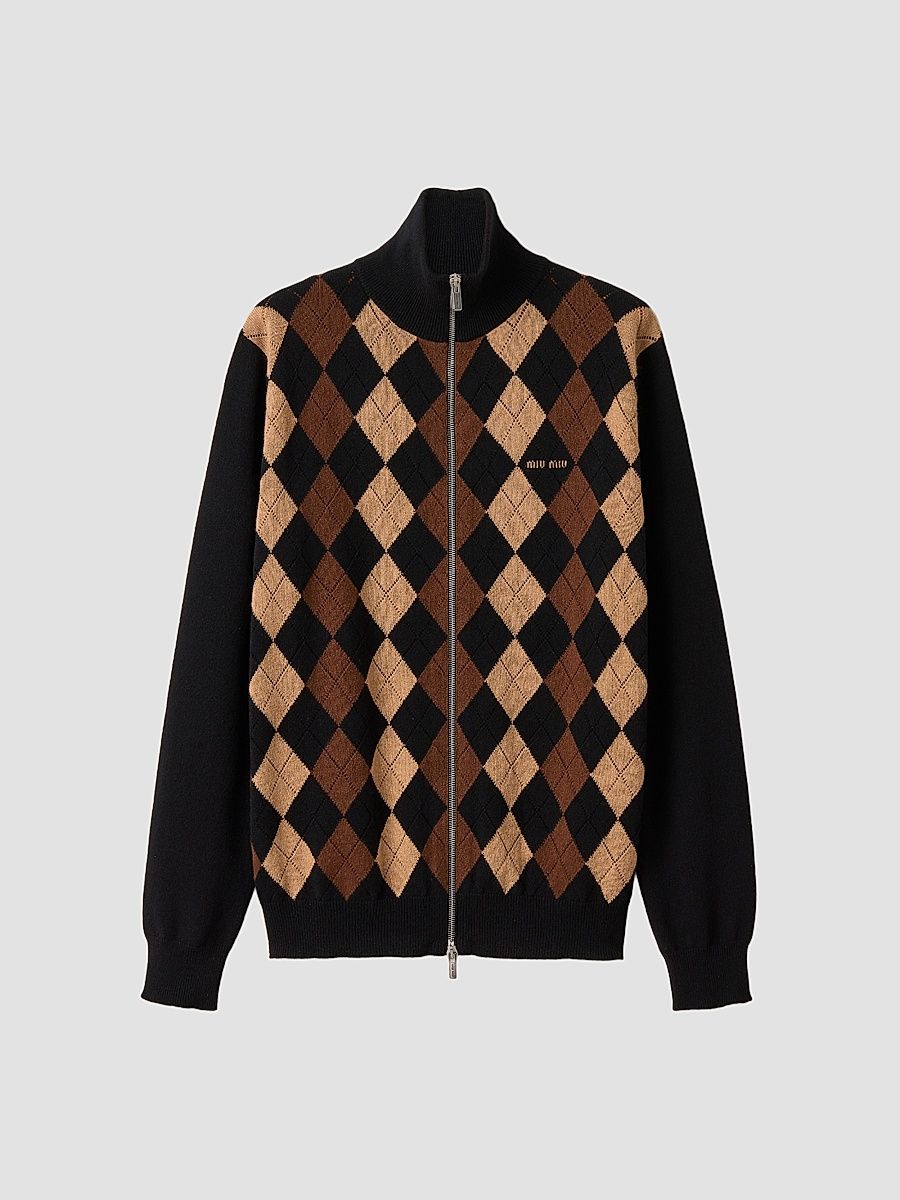 Women's Cashmere Cardigan - Black - Size 4