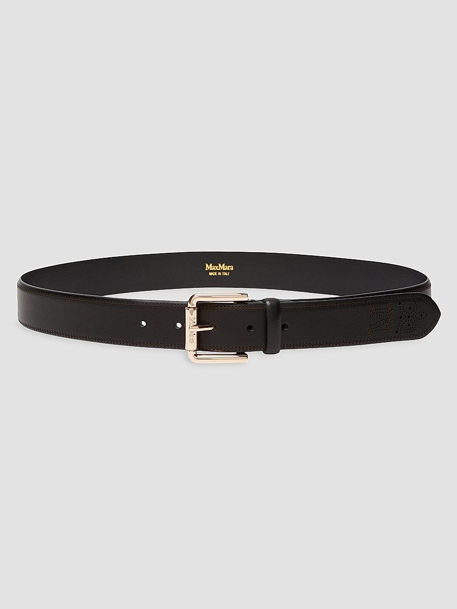Women's Leather Belt - Black - Size XL