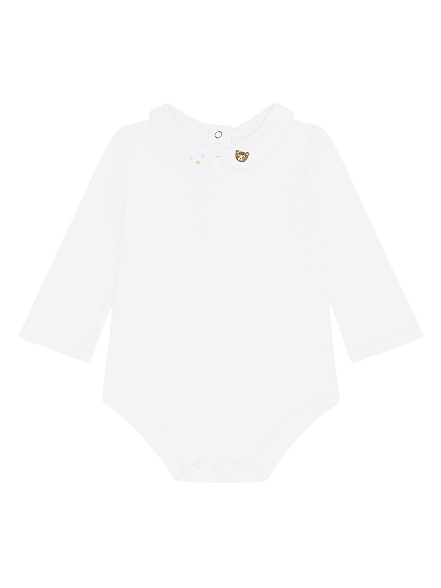 Baby's Little Bear Embroidered Bodysuit - White - Size 18 Months