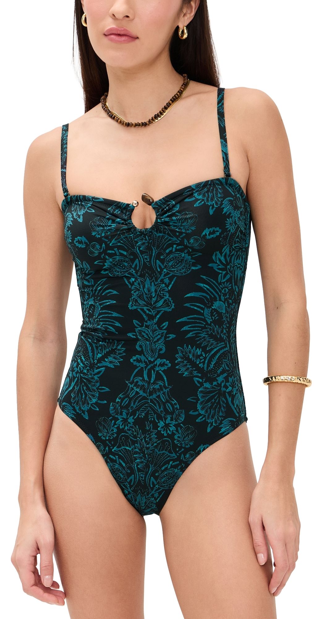Ulla Johnson Hydra Maillot One Piece Eclipse Flora M