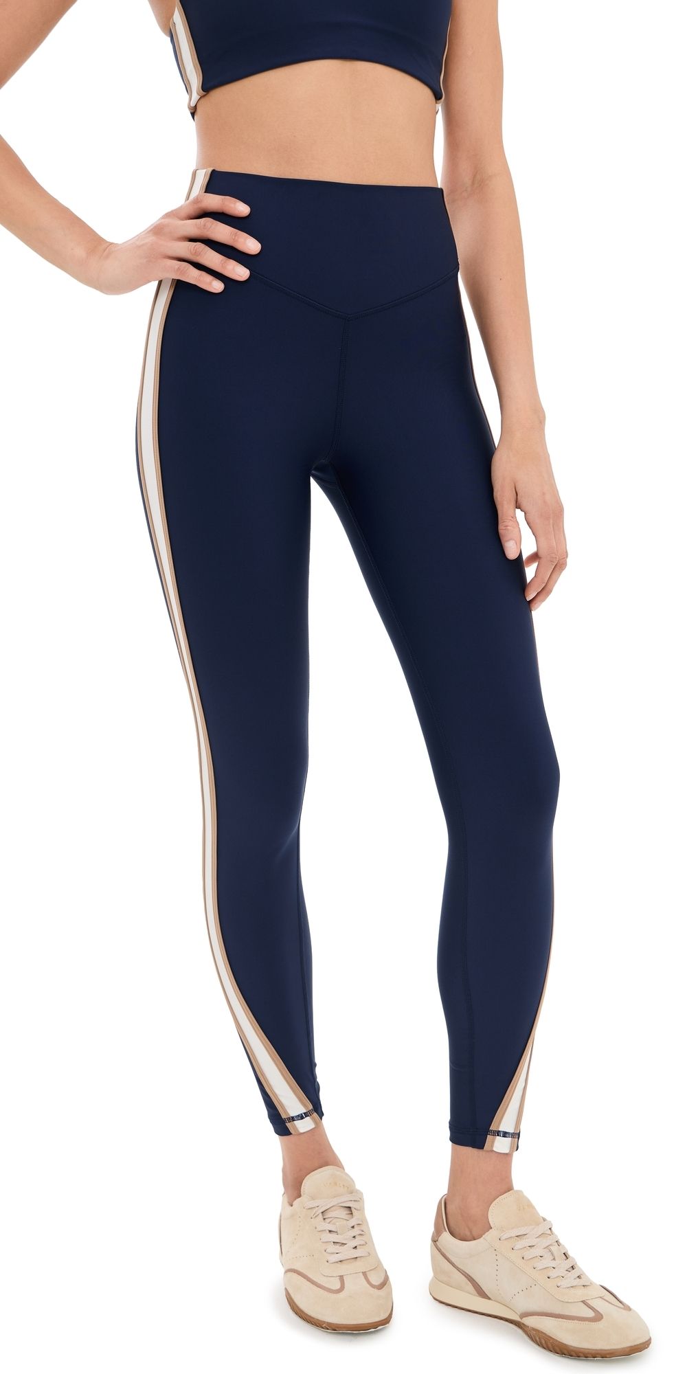 The Upside Toscan 25in High Midi Pants Navy XL