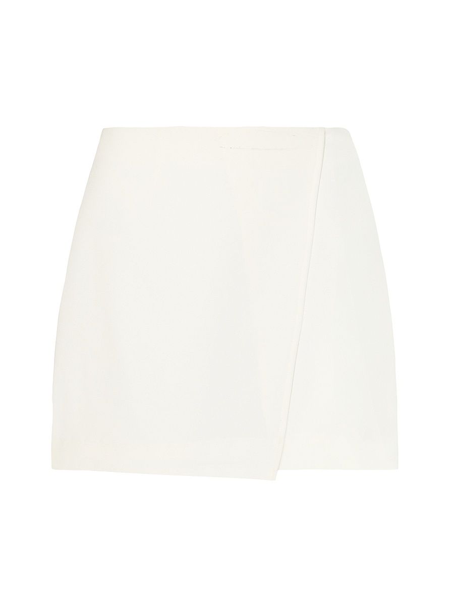Women's Evalyn Crêpe Skort - White - Size 12