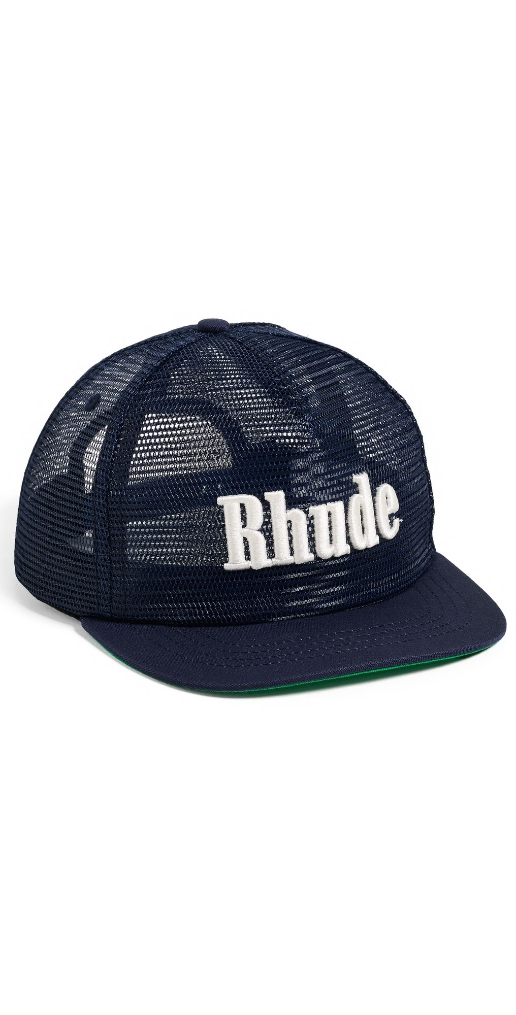 Rhude Logo Mesh Hat Navy / White One Size