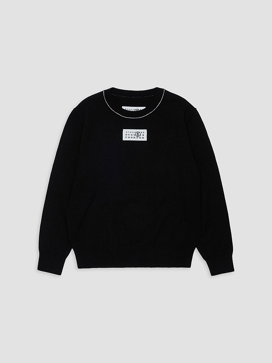 Little Kid's & Kid's Jersey Sweater - Black - Size 8
