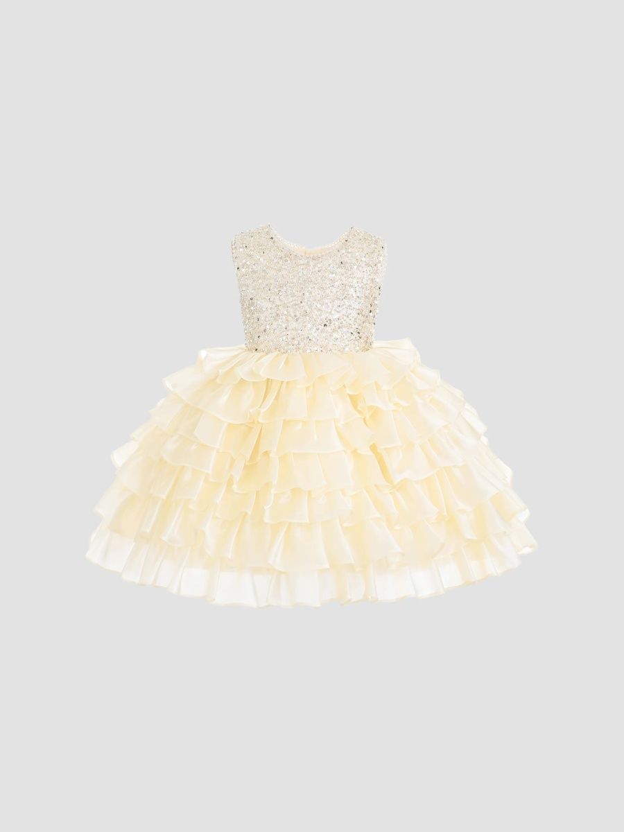 Tulleen Girl's Baby Girl's Little Girl's and Girl's Lucinda Dress - Cream - Size 7