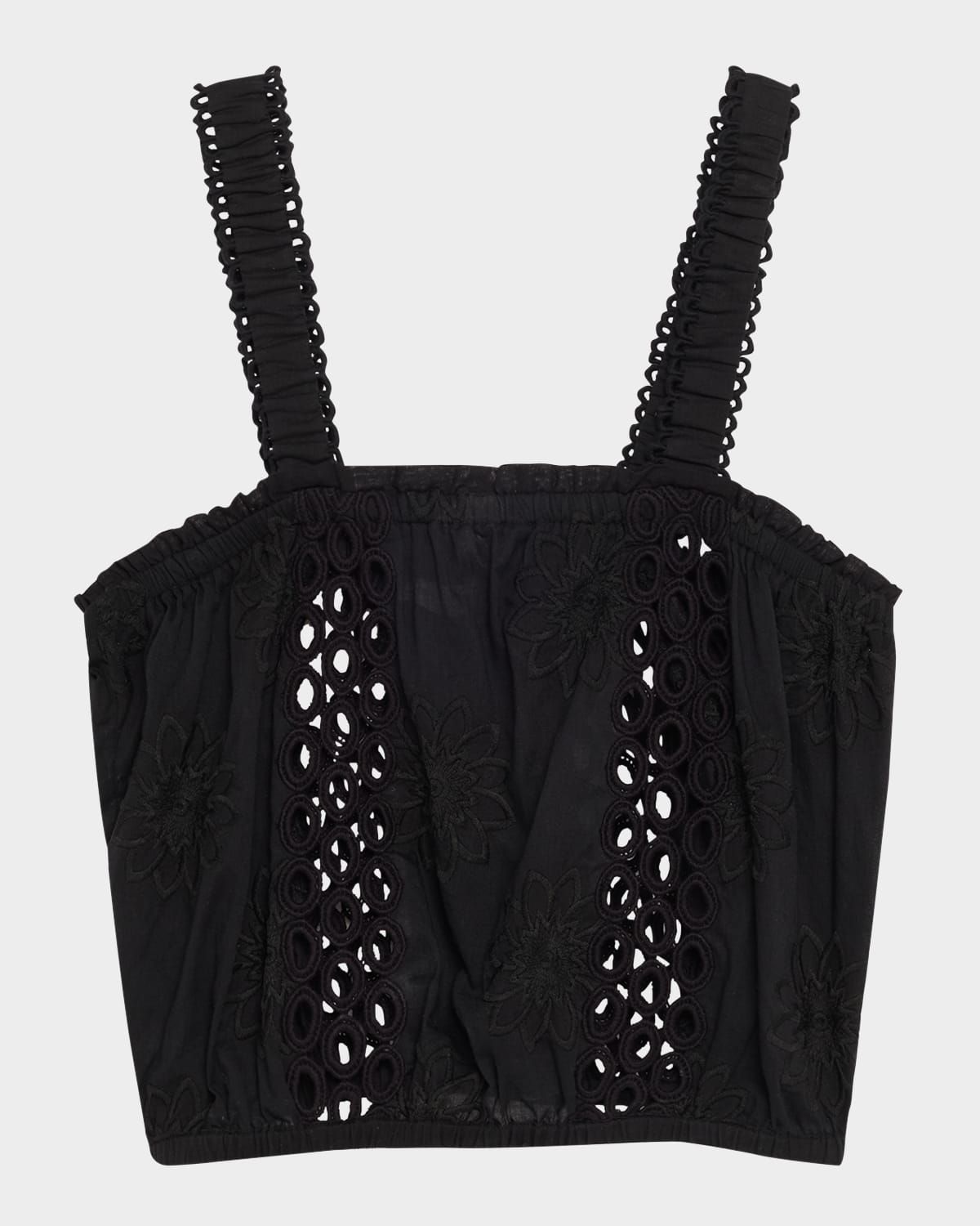 Misha Embroidered Coverup Top
