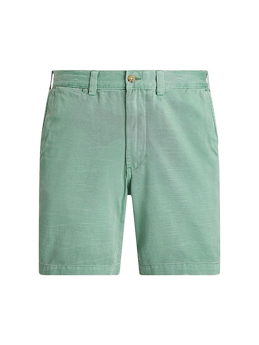Men's Salinger Straight-Fit Chino Shorts - Faded Mint - Size 42