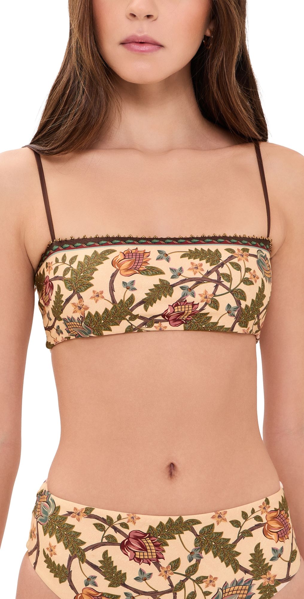 Agua Bendita Isla Zafra Bikini Top Multicolor S
