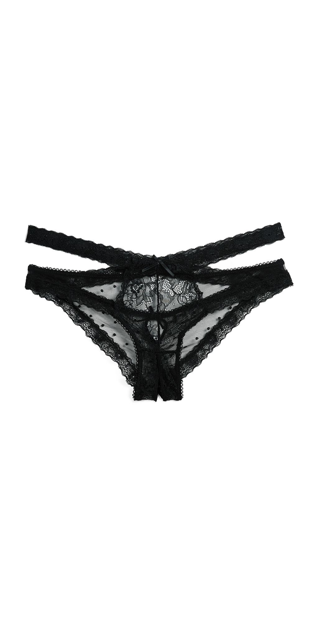 HONEYDEW Nichole Lace Panties Black M