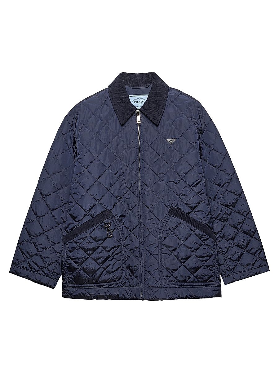 Women's Re-Nylon Blouson Jacket - Blue - Size 0