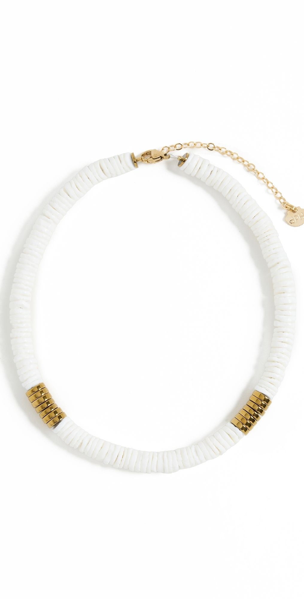 Hijas de Puka Sea Shell Puka Necklace White One Size
