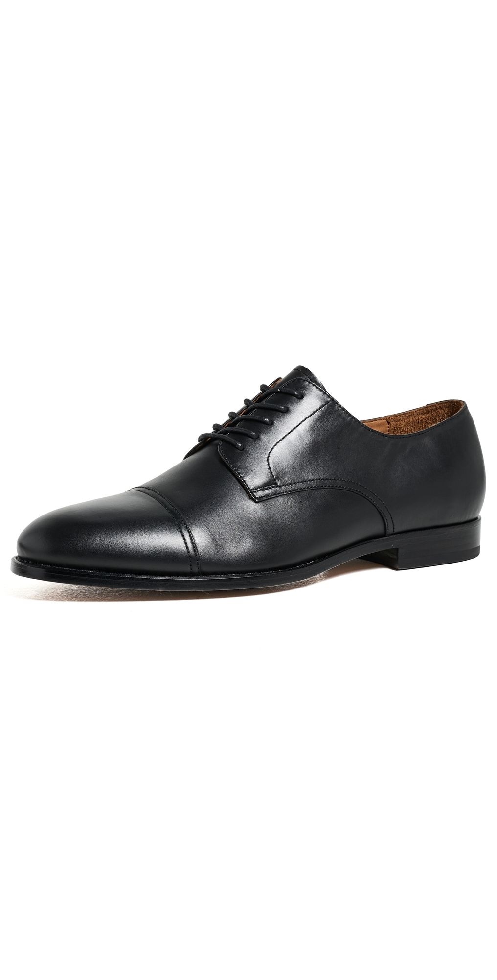 Polo Ralph Lauren Owen Captoe Dress Shoes Black 7.5