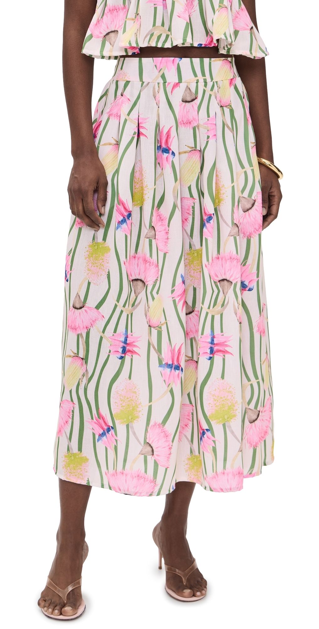 The Lulo Project The Reef Skirt Aussie desert flowers L