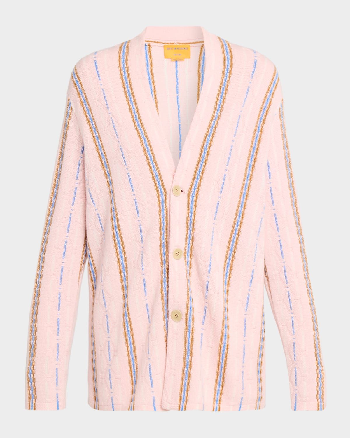 Baja Everywear Cashmere Jacquard Cardigan