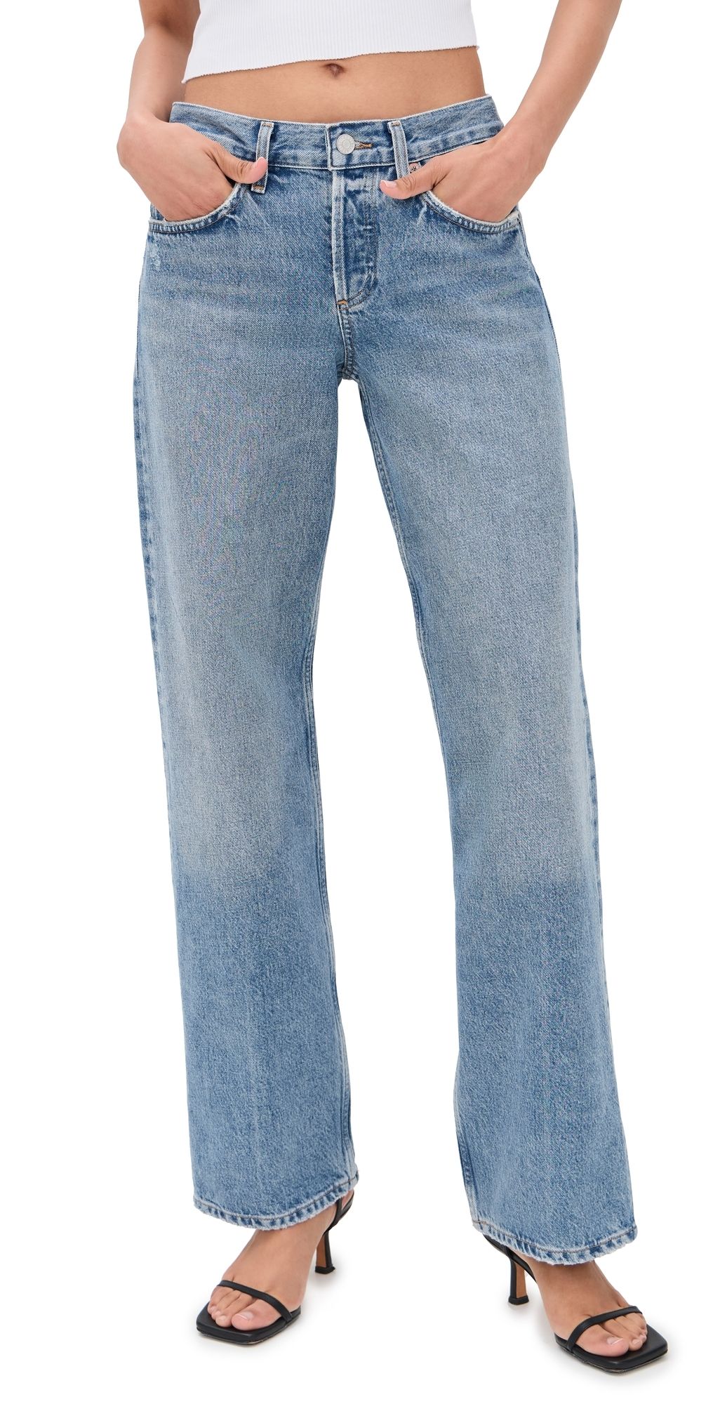 AGOLDE Low Rise Loose Jeans Vault 25
