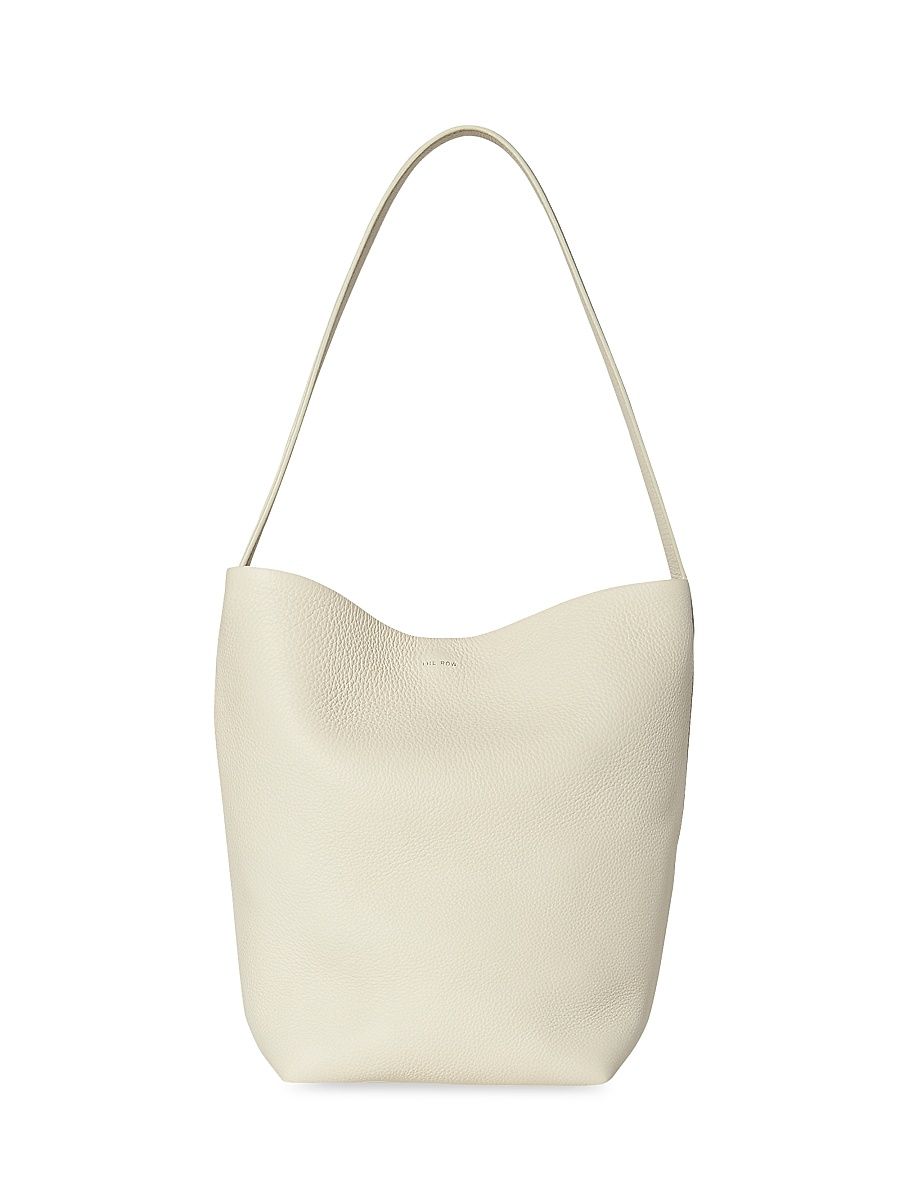 Women's Small N/S Park Leather Tote - Ivory