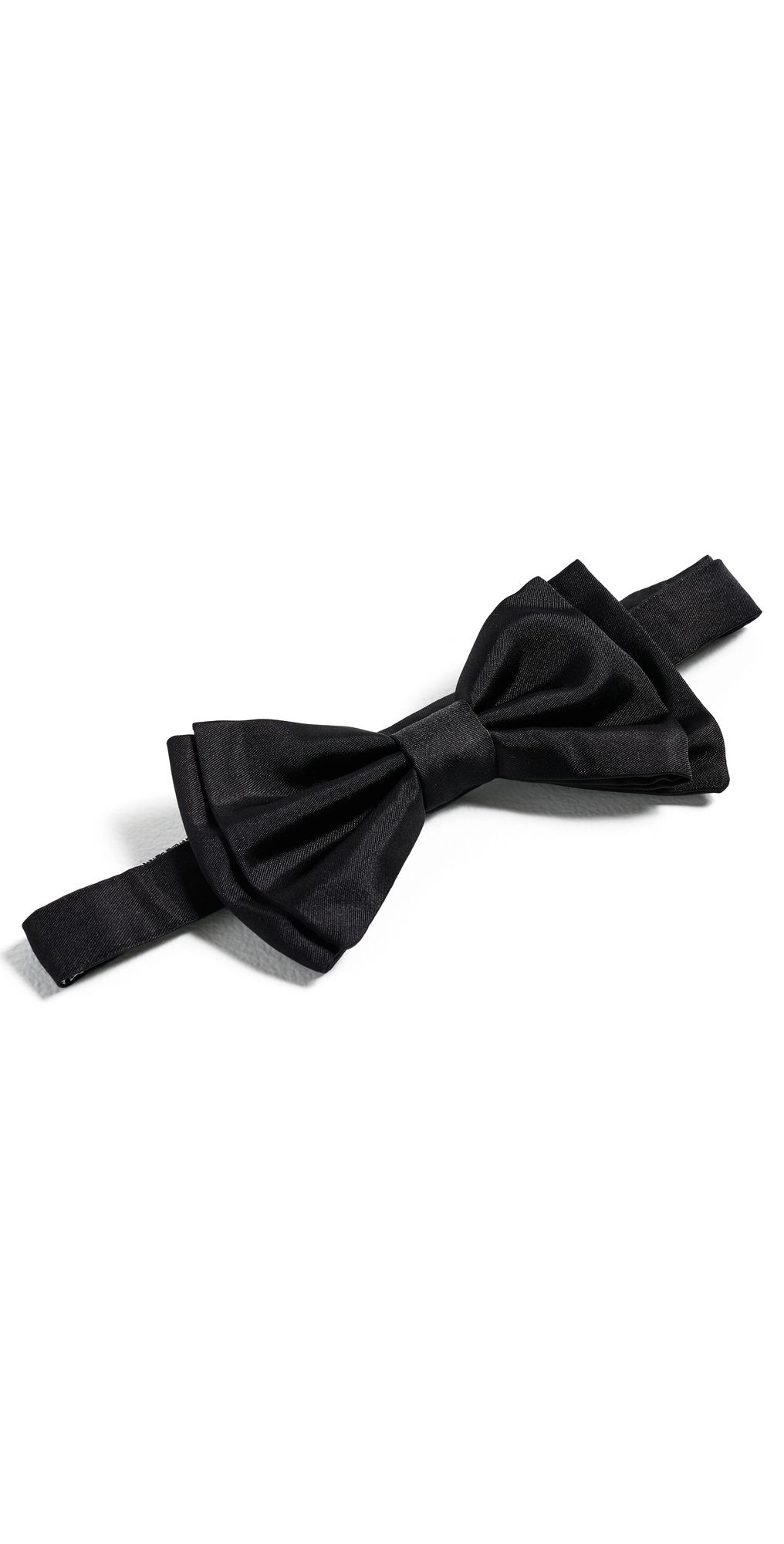BOSS Silk Jacquard Bow Tie Black One Size