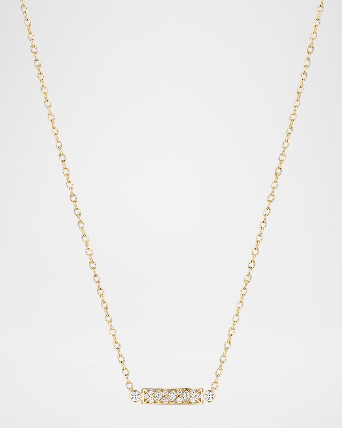 18K Parisian Stroll Mood Pendant Necklace
