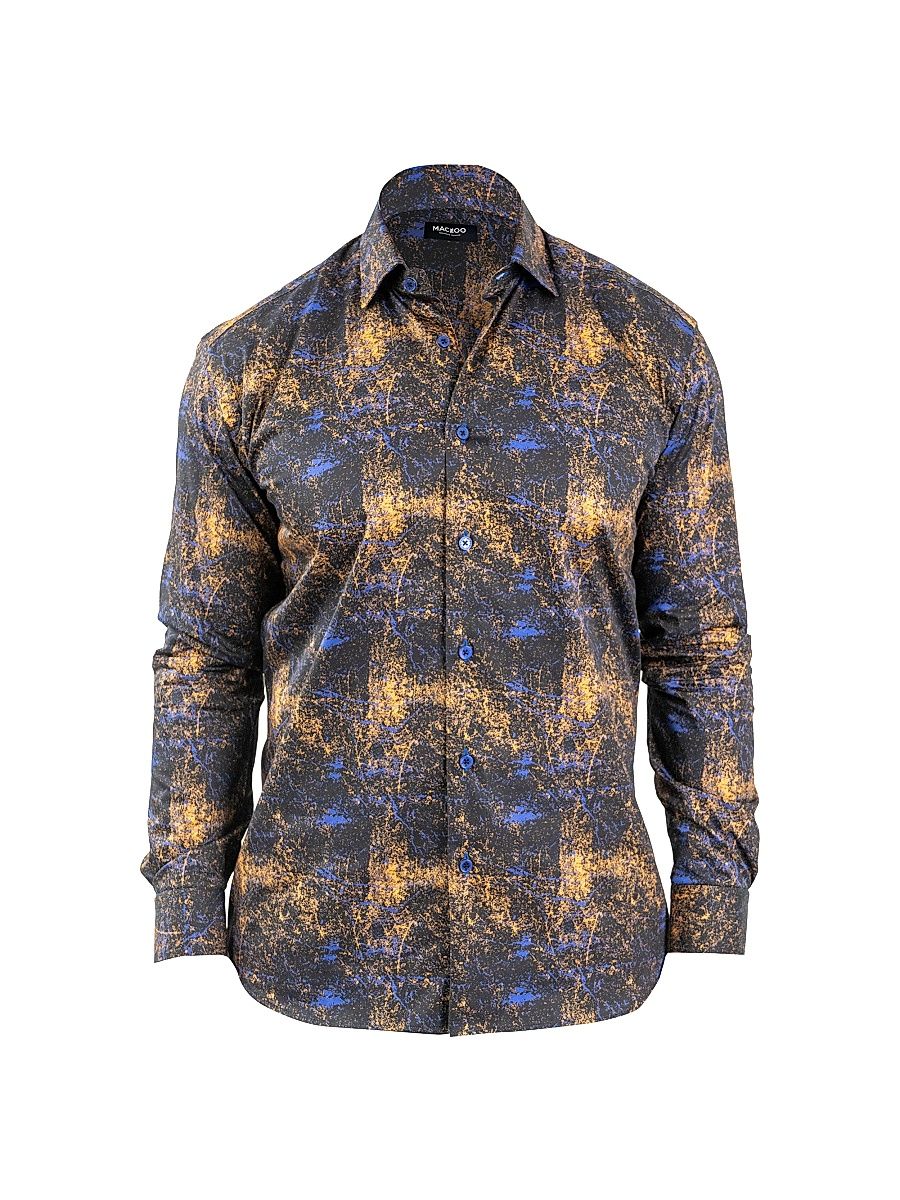 Men's Fibonacci Galaxy Shirt - Multicolored - Size XXXL